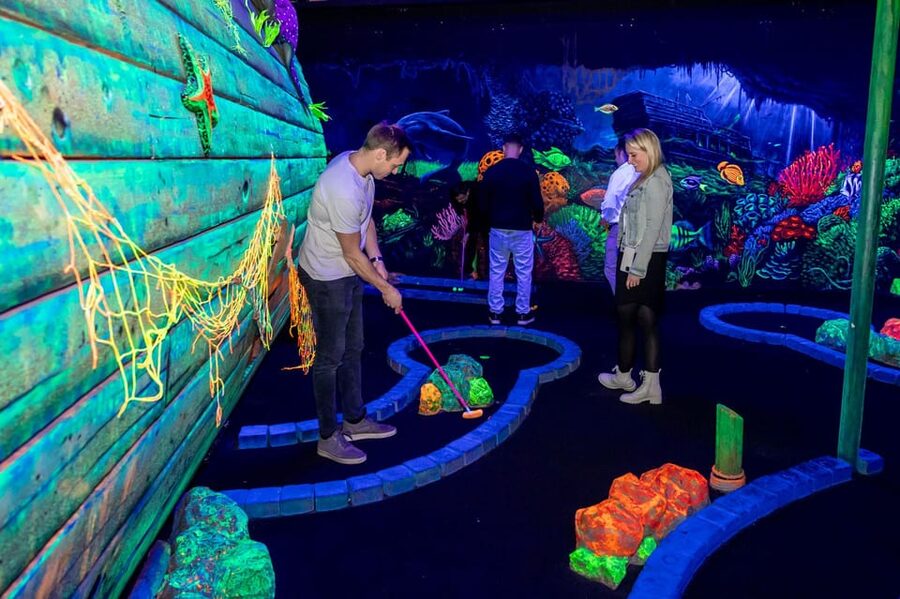 Aloha Amsterdam: 12-Hole Glow-in-the-Dark Mini-Golf - Is the $10 price good value?