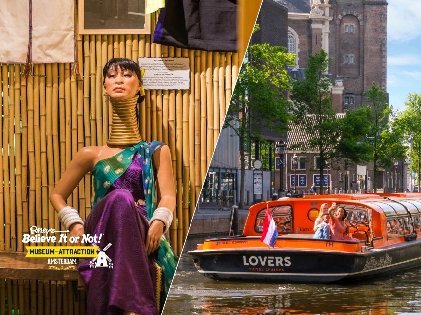 Amsterdam 1-Hour Canal Cruise and Ripley’s Believe it or Not - Two Amsterdam highlights that work well together