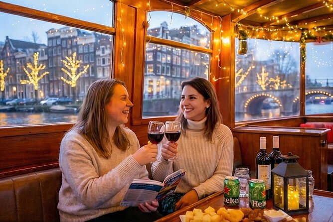 Amsterdam 1-Hour Canal Cruise With Live Guide - Anne Frank House, Westerkerk, and the weight of the Prinsengracht