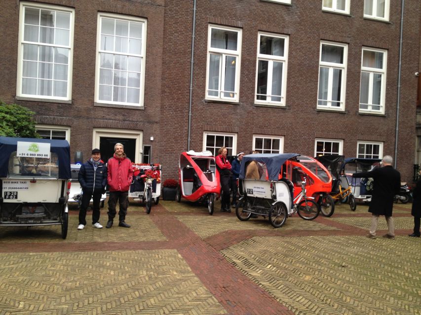 Amsterdam: 2-Hour Sightseeing Tour by Rickshaw - Canal Houses and Amsterdam’s Historic Core