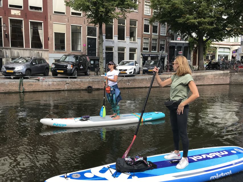 Amsterdam: 2-Hour Stand Up Paddle Board Tour - Bridges, town houses, and the city from water level