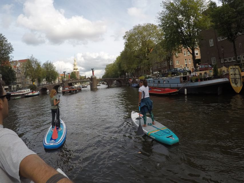 Amsterdam: 2-Hour Stand Up Paddle Board Tour - Finishing beside the Nautical Museum and replica ship