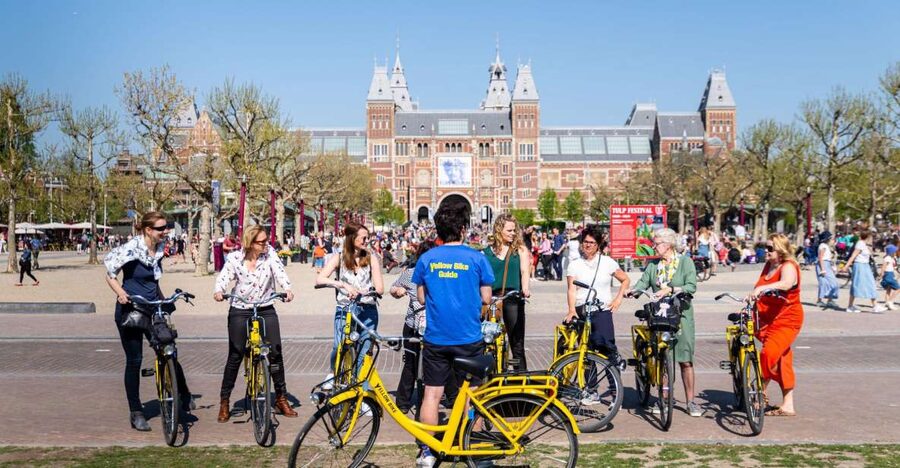 Amsterdam: 3h E-Bike Tour with break - Anne Frank House and the historic center