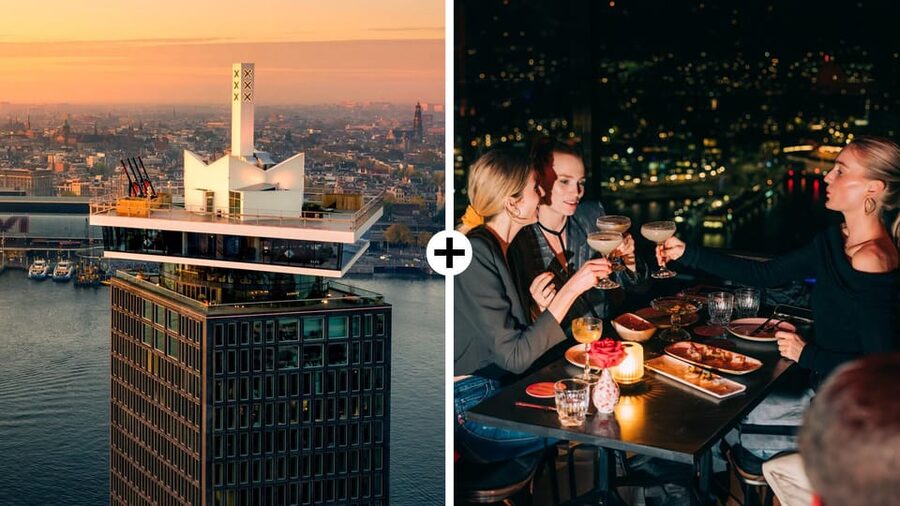 Amsterdam: A'DAM Lookout Ticket and Lunch or Dinner Voucher - Key points at a glance