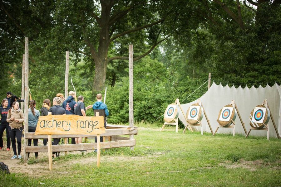 Amsterdam: An Unforgettable Archery Experience! - Combining archery with Bubble Football, VR, or axe throwing