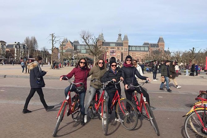Amsterdam Bike Rental with free GPS narrated bike tour - Museums, canals, shops, and squares on your schedule