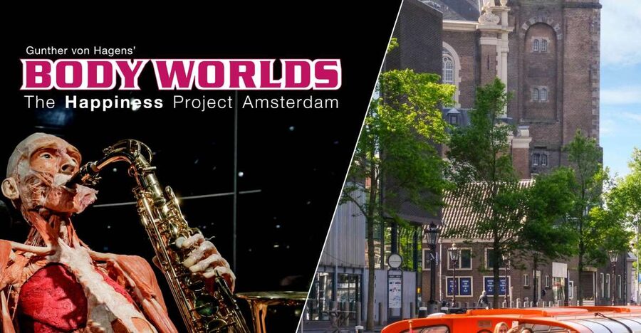 Amsterdam: Body Worlds Exhibition and Canal Cruise - The Dam Square setting