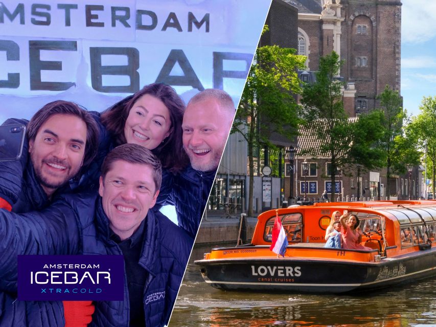 Amsterdam: Canal Cruise and Entrance to Xtracold Icebar - Timing the two activities without stress