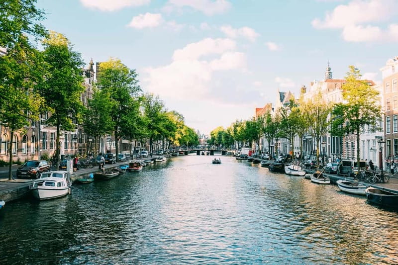 Amsterdam: Canal Cruise from Anne Frank Museum - Heated cabin, rear deck, and family comfort