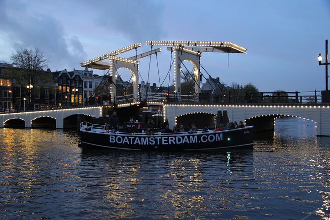 Amsterdam Canal Cruise with Open Bar - Central Station - From the Icebar to Wilhelmina’s monument