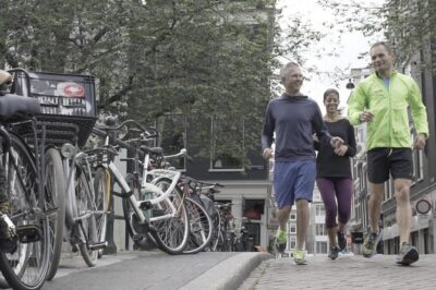 Amsterdam city center run tour