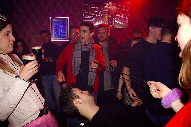 Amsterdam: City Centre Bar Crawl and Nightlife Experience - First stop: The Black Tiger Bar