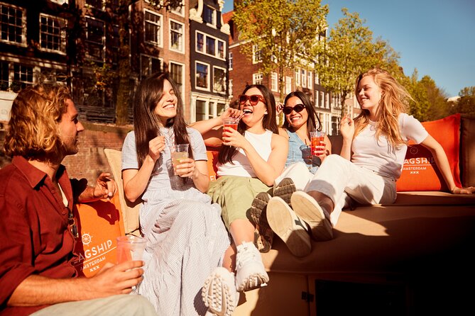 Amsterdam Classic Saloon Boat Canal Cruise with Live Guide - Following the Amstel River