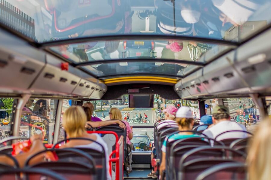 Amsterdam: Combo Rijksmuseum & Hop-On Hop-Off Bus - Blue Line: a summer route with a wider reach