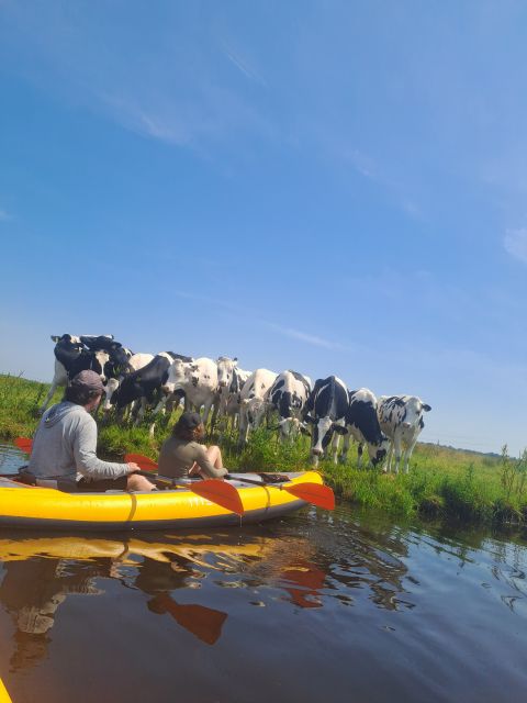 Amsterdam: Countryside Bike and Kayak Guided Tour - The one-hour break for food and local sights