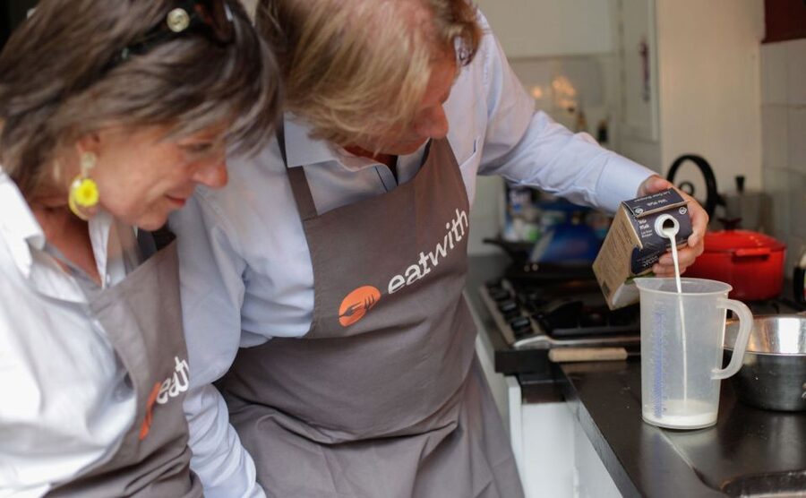 Amsterdam: Craft Dutch Pancakes in Charming Canal House - A Good Choice for Families and Celebrations