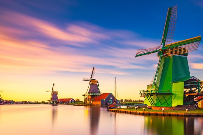 Amsterdam: Day Trip to Keukenhof & Zaanse Schans Windmills - Zaanse Schans, windmills with a working feel