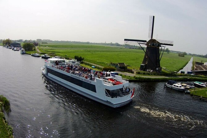 Amsterdam: Day trip to Tulip Farm, Keukenhof + Windmill Cruise - Four hours inside Keukenhof