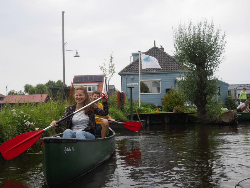 Amsterdam: Dutch Countryside Sunset Canoe Tour - Stories that make the route matter