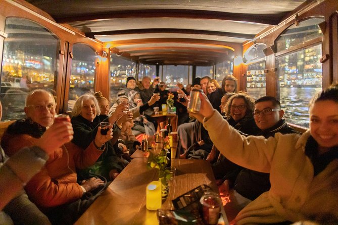 Amsterdam Evening Canal Cruise with Live Guide and Onboard Bar - The Anne Frank House along the Prinsengracht