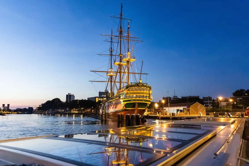 Amsterdam: Evening Cruise with Optional Wine and Snacks - Prinsengracht and Westerkerk: Amsterdam’s Classic Canal Face