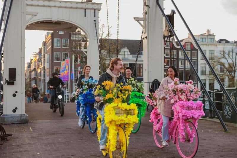 Amsterdam: Explore Canals, Guided Tour on Flower Bikes - Why the Flower Bike makes this tour different