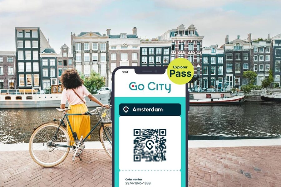 Amsterdam Explorer Pass: Save up to 50% on 3-7 Attractions - Canal cruise, bike hire, and Amsterdam from the water