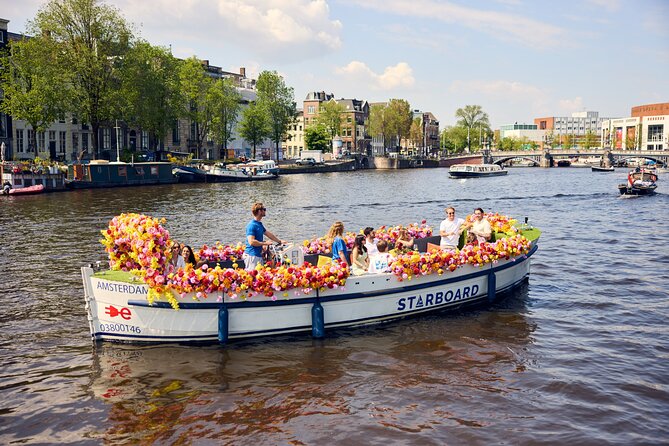 Amsterdam Flower Boat Canal Cruise with Local Guide - Price, timing, and overall value
