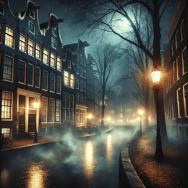 Amsterdam: Ghastly Grachten: ghost stories&dark history tour - Meeting at Those Dam Boat Guys