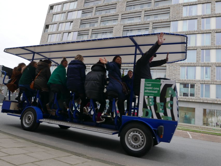 Amsterdam: Guided Beer or Prosecco Bike Tour - What the beer bike actually feels like