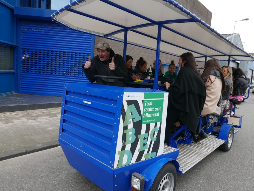 Amsterdam: Guided Beer or Prosecco Bike Tour - Riding outside Amsterdam’s city center