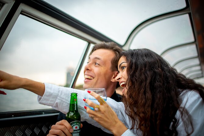Amsterdam Guided Cruise with New York Pizza, Drinks and Ice Cream - De Wallen, Westerkerk, and the Nine Streets