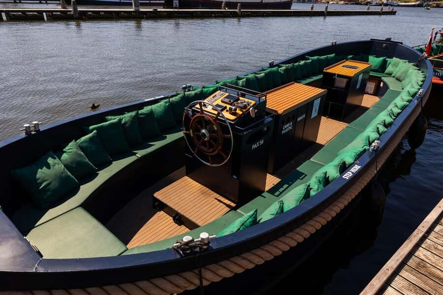 Amsterdam: Guided Open Boat Canal Cruise Including Drink - The Nine Streets, Westerkerk, and Anne Frank House