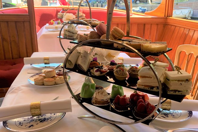 Amsterdam: High Tea Cruise - Tea on a historic salon boat
