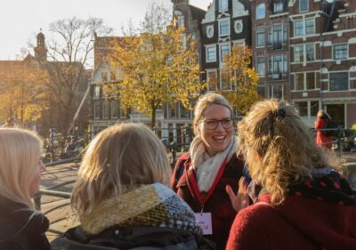 Jordaan District Tour with a German guide