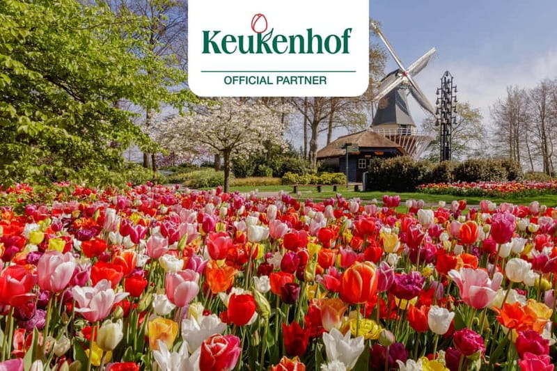 Amsterdam: Keukenhof Ticket and Roundtrip Shuttle Transfer - The coach ride from Amsterdam to the flower gardens