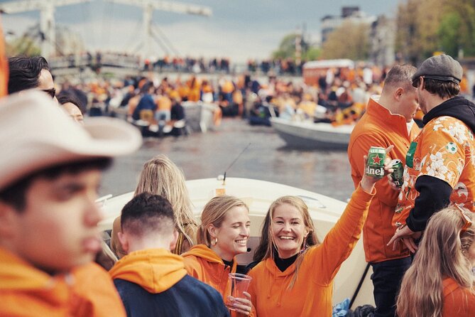 Amsterdam King’s Day Boat Party with Unlimited Drinks 2026 - Why a King’s Day canal cruise feels different