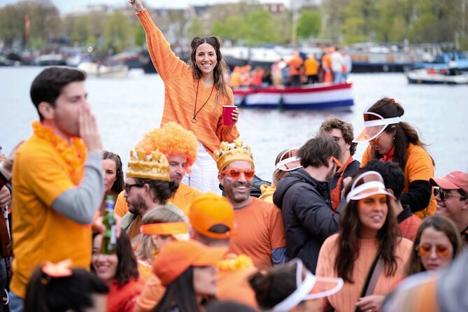 Amsterdam King’s Day Boat Party with Unlimited Drinks 2026 - Boarding at Piet Heinkade 1