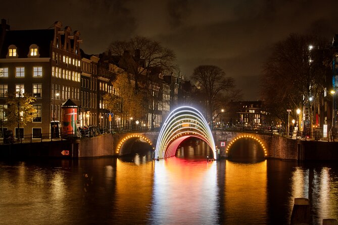 Amsterdam Light Festival Canal Cruise + Unlimited Drinks Option - Key points to know