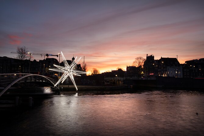 Amsterdam Light Festival Canal Cruise + Unlimited Drinks Option - The boat, seating, and winter comfort