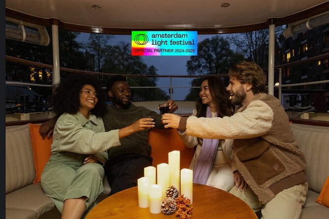 Amsterdam Light Festival: Cruise Unlimited Drinks & Bite option - Key points to know before you book