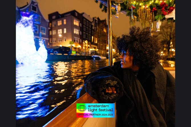 Amsterdam Light Festival: Cruise Unlimited Drinks & Bite option - The boat, weather, and the real comfort level