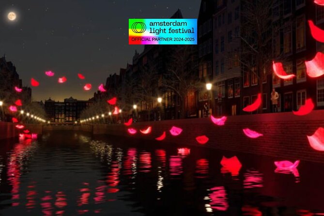 Amsterdam Light Festival: Cruise Unlimited Drinks & Bite option - Unlimited drinks and the small bite option