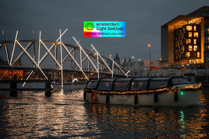 Amsterdam Light Festival: Cruise Unlimited Drinks & Bite option - Cancellation and practical booking notes
