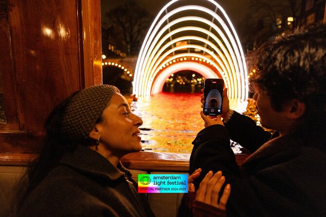 Amsterdam Light Festival: Heated Boat Cruise + Hot Drinks & Bite - Is $26.60 good value?