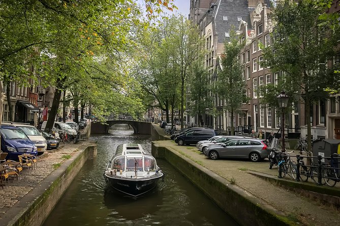 Amsterdam Live Guided Sightseeing Canal Cruise - Westertoren, Hermitage, and the Skinny Bridge