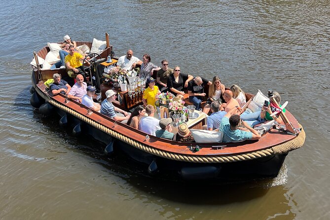 Amsterdam Luxury Boutique Boat tour with Unlimited Beer and Wine - Magere Brug, the Skinny Bridge