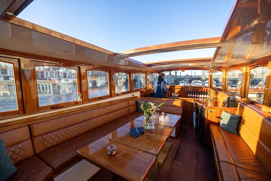 Amsterdam: Luxury Canal Cruise with Optional Snacks & Drinks - Maritime Amsterdam and the eastern harbor