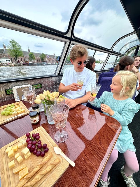 Amsterdam: Luxury Cheese & Wine Canal Cruise - A Dutch cheese board on Amsterdam’s canals