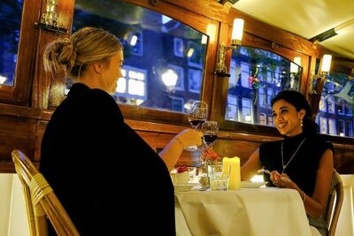 Luxury Saloon Boat Cruise with 3-Course Dinner